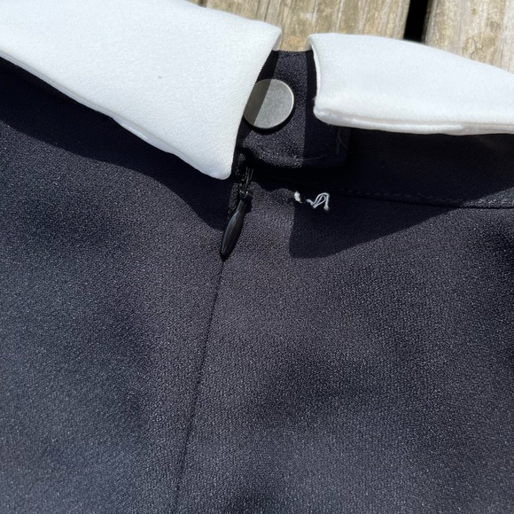 Victoria Beckham for Target Black Collared Bunny Shift Dress Size XS NWT - Picture 8 of 11